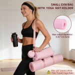 LAIMEIWEE Small Gym Bag for Women, 15L Mini Barrel Duffle Bag with Yoga Mat Holder and Wet Pocket, Compact Lightweight Sports Bag for Workout,Dance,Travel,Swim