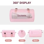 LAIMEIWEE Small Gym Bag for Women, 15L Mini Barrel Duffle Bag with Yoga Mat Holder and Wet Pocket, Compact Lightweight Sports Bag for Workout,Dance,Travel,Swim