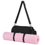 LAIMEIWEE Small Gym Bag for Women, Mini Barrel Duffle Bag with Yoga Mat Holder and Wet Pocket, Compact Lightweight Sports Bag for Workout,Dance,Travel,Swim