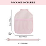 Pickleball Paddle Cover Crossbody Bag with Adjustable Strap Pickle ball Sling Bag Lightweight Pickleball Gifts for Men and Women