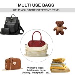 2 Pack Dustproof Drawstring Storage Pouches, Multi-Use Protective Bags for Handbags, Purses, Shoes & Boots
